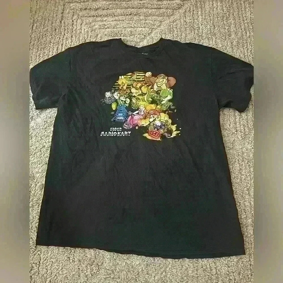 Super Nintendo Mario T Shirt - Picture 1 of 2